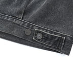 Levi's ビッグE 1stタイプ アレンジ デニムジャケット Gジャン STAY LOOSE TYPE1 トラッカージャケット S ブラック PREMIUM PC9-A2424-0001
