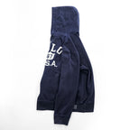Polo Ralph Lauren Polo 67 USA Logo Print Pullover Hoodie Navy XXL