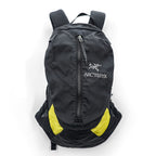 Arc'teryx Fly 13 Backpack 13L Black Yellow Vintage Discontinued Daypack
