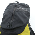 Arc'teryx Fly 13 Backpack 13L Black Yellow Vintage Discontinued Daypack