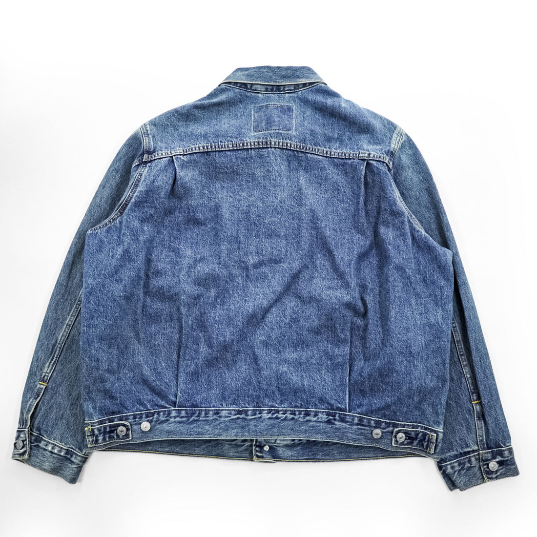 Levi's 2nd タイプ デニムジャケット Gジャン XL インディゴ ブルー タック プリーツ Relaxed Trucker Jacket PC9-A7632-0001