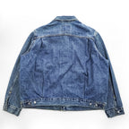 Levi's 2nd タイプ デニムジャケット Gジャン XL インディゴ ブルー タック プリーツ Relaxed Trucker Jacket PC9-A7632-0001