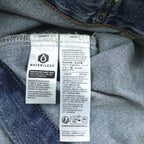 Levi's 2nd タイプ デニムジャケット Gジャン XL インディゴ ブルー タック プリーツ Relaxed Trucker Jacket PC9-A7632-0001