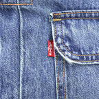 Levi's 2nd タイプ デニムジャケット Gジャン XL インディゴ ブルー タック プリーツ Relaxed Trucker Jacket PC9-A7632-0001