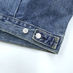 Levi's 2nd タイプ デニムジャケット Gジャン XL インディゴ ブルー タック プリーツ Relaxed Trucker Jacket PC9-A7632-0001