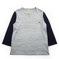 Jackman JM5582 Cotton Silk Color Block Pocket T-Shirt M Gray Navy