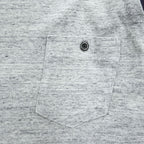Jackman JM5582 Cotton Silk Color Block Pocket T-Shirt M Gray Navy