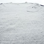 Jackman JM5582 Cotton Silk Color Block Pocket T-Shirt M Gray Navy