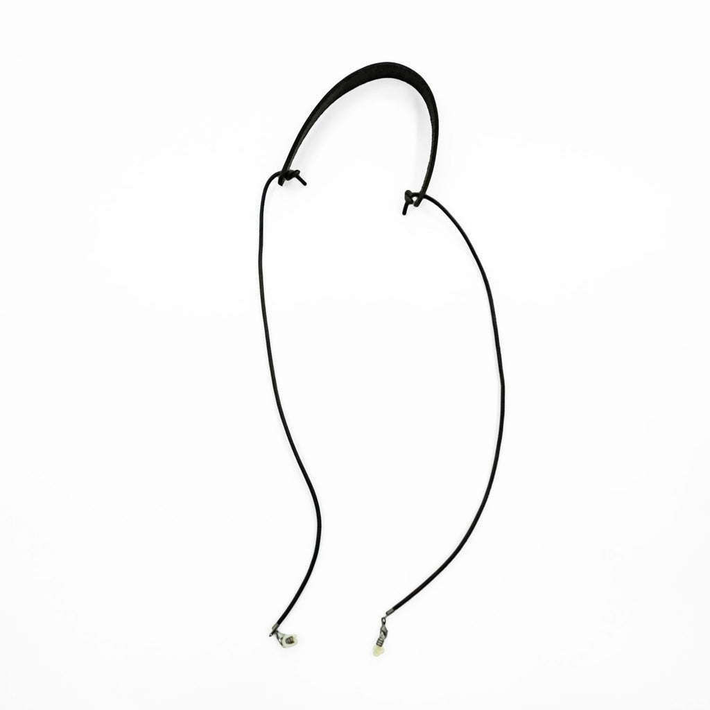 Hender Scheme Glass Cord Black Leather Eyeglass Strap Sunglasses Holder Made in Japan