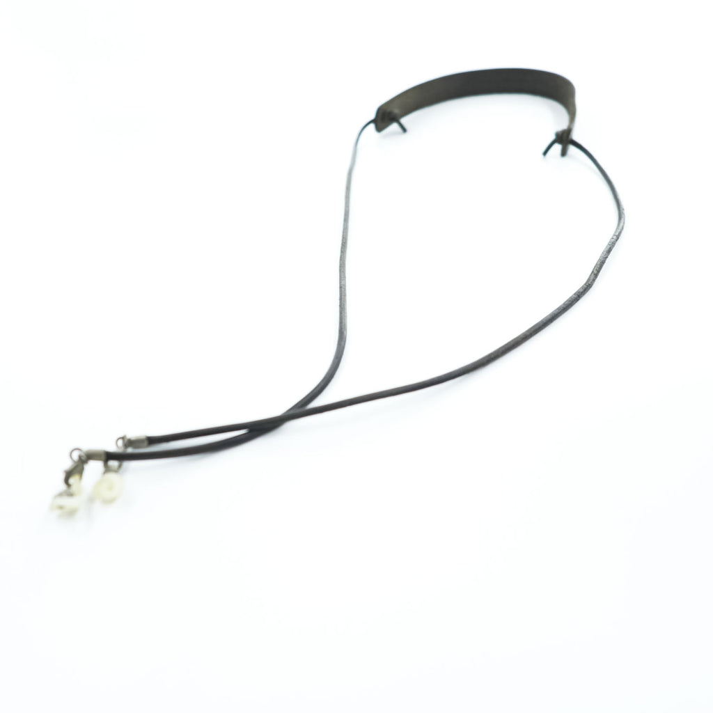 Hender Scheme Glass Cord Black Leather Eyeglass Strap Sunglasses Holder Made in Japan