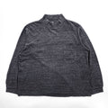 FilMelange DUOMO 日本製 モックネック長袖 ロングスリーブ ポケット Tシャツ L グレー ZTS-DUOMO-ORT