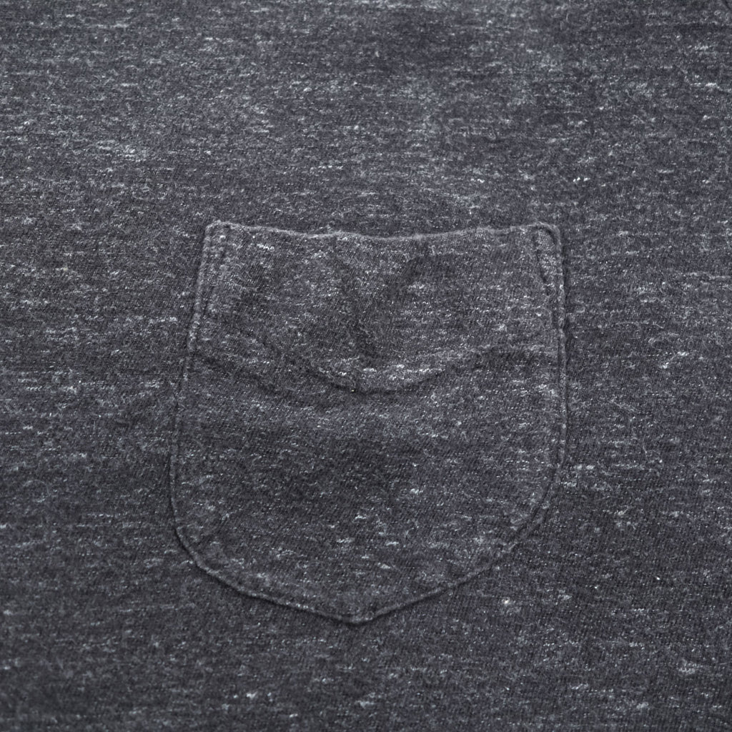 FilMelange DUOMO 日本製 モックネック長袖 ロングスリーブ ポケット Tシャツ L グレー ZTS-DUOMO-ORT