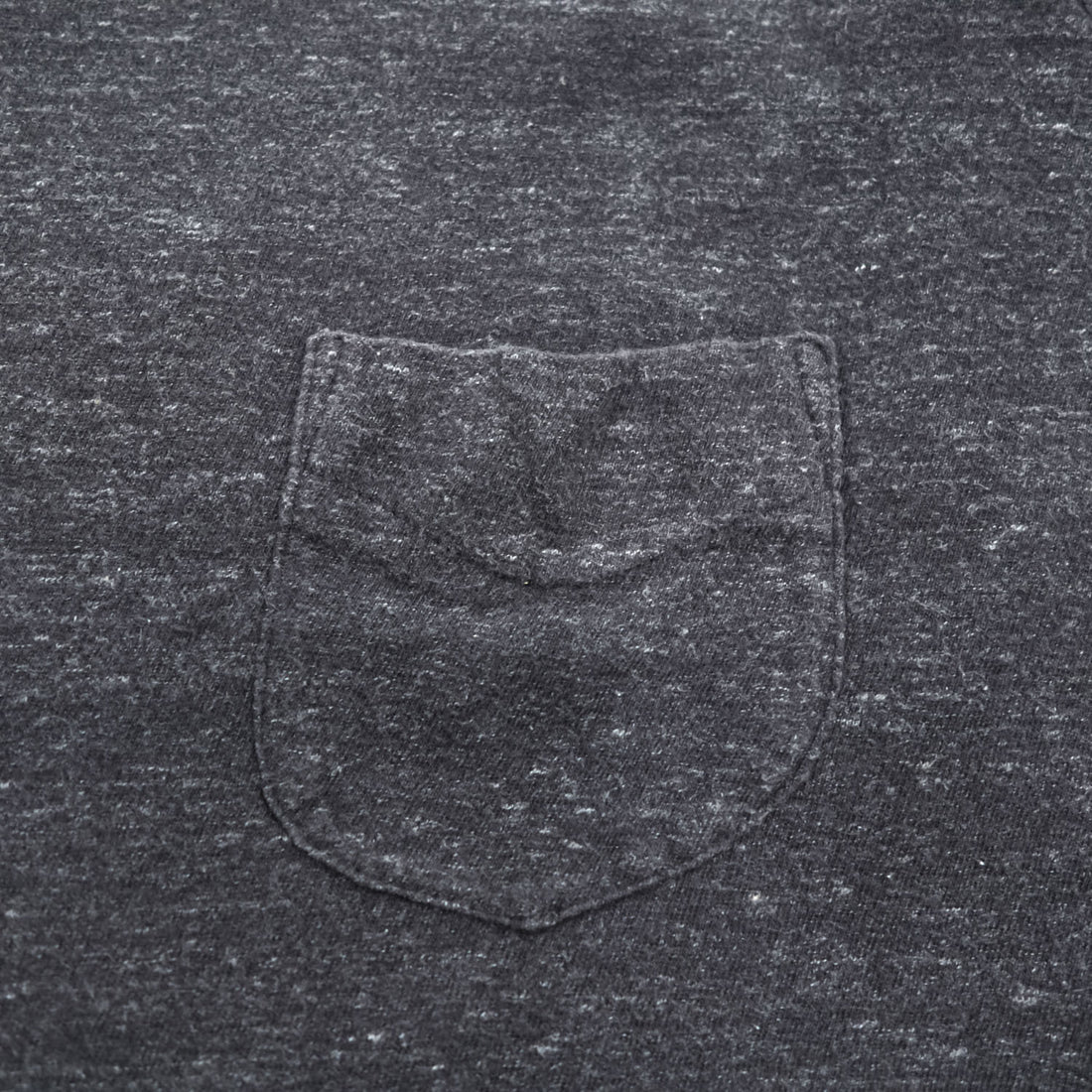 FilMelange DUOMO 日本製 モックネック長袖 ロングスリーブ ポケット Tシャツ L グレー ZTS-DUOMO-ORT
