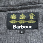 Barbour ギズバーン GISBURNE JACKET ワックスコットン オイルドジャケット ファーフード 着脱式 モッズコート XL ドローコード 中綿 キルティング MWX1223RU71
