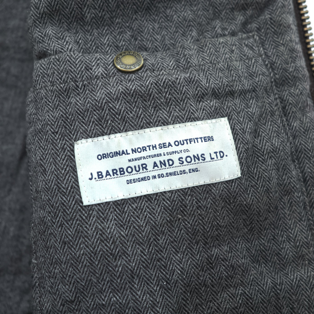 Barbour ギズバーン GISBURNE JACKET ワックスコットン オイルドジャケット ファーフード 着脱式 モッズコート XL ドローコード 中綿 キルティング MWX1223RU71