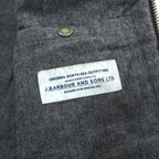 Barbour ギズバーン GISBURNE JACKET ワックスコットン オイルドジャケット ファーフード 着脱式 モッズコート XL ドローコード 中綿 キルティング MWX1223RU71