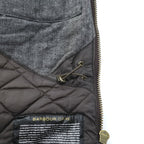 Barbour ギズバーン GISBURNE JACKET ワックスコットン オイルドジャケット ファーフード 着脱式 モッズコート XL ドローコード 中綿 キルティング MWX1223RU71
