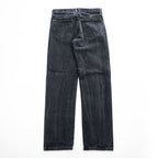 RUSTLER Black Denim Zip Fly Straight Jeans 30x30 Made in Nicaragua