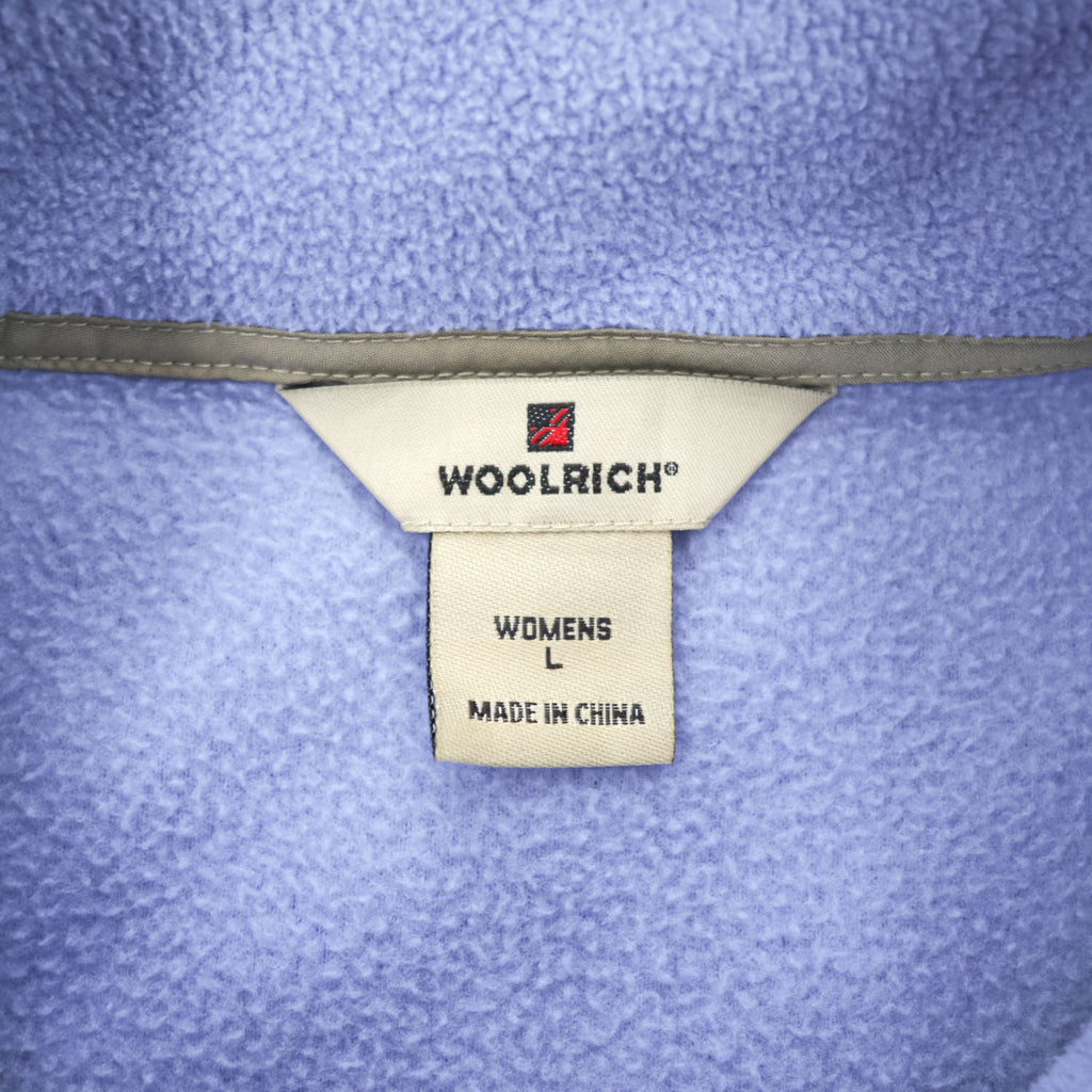 WOOLRICH Women's Fleece Vest 18011 Heather Lavender Size L