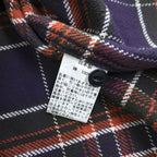 UES Wear Well Slubby Flannel Work Shirt Purple Plaid 8.8oz Cotton Japan
