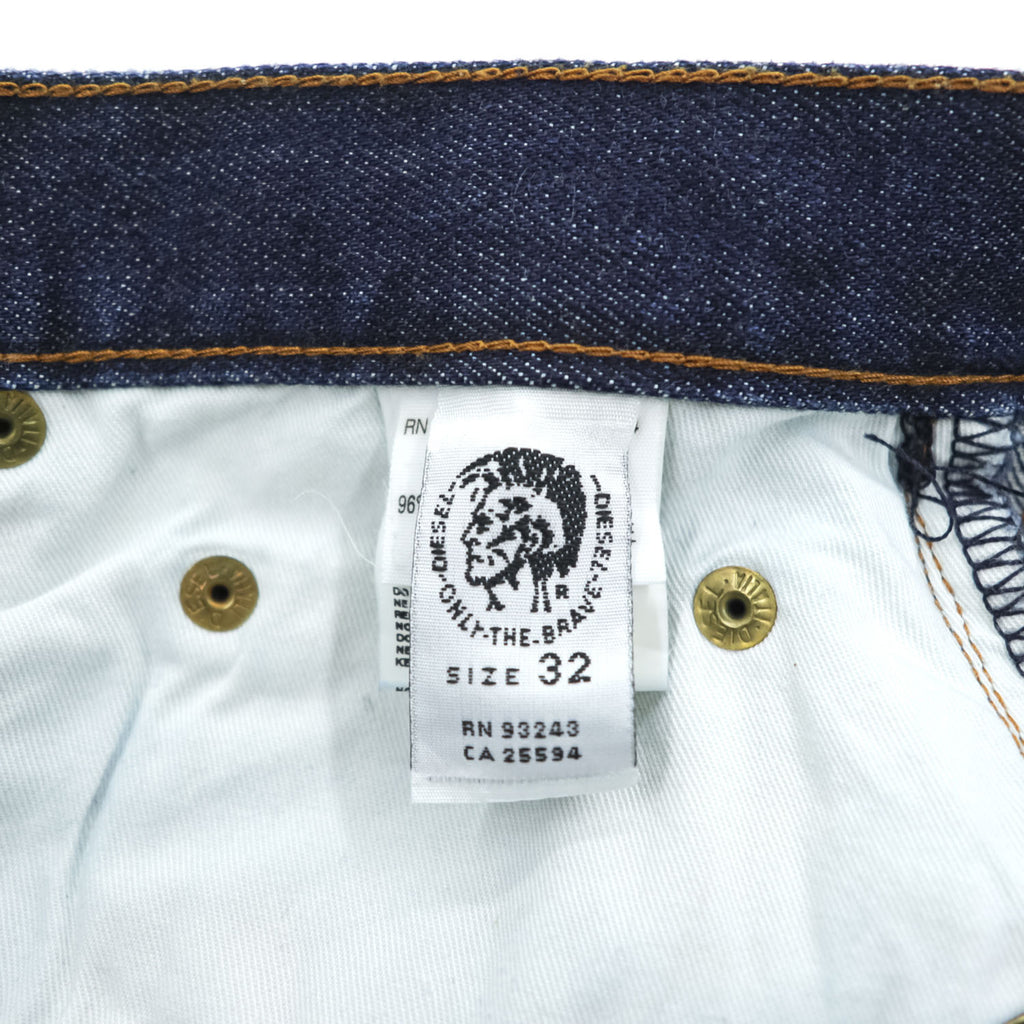 DIESEL イタリア製 00年代 ヴィンテージ デニムパンツ Luster ジーンズ M インディゴ ブルー ストレッチ 濃紺 ジップフライ
