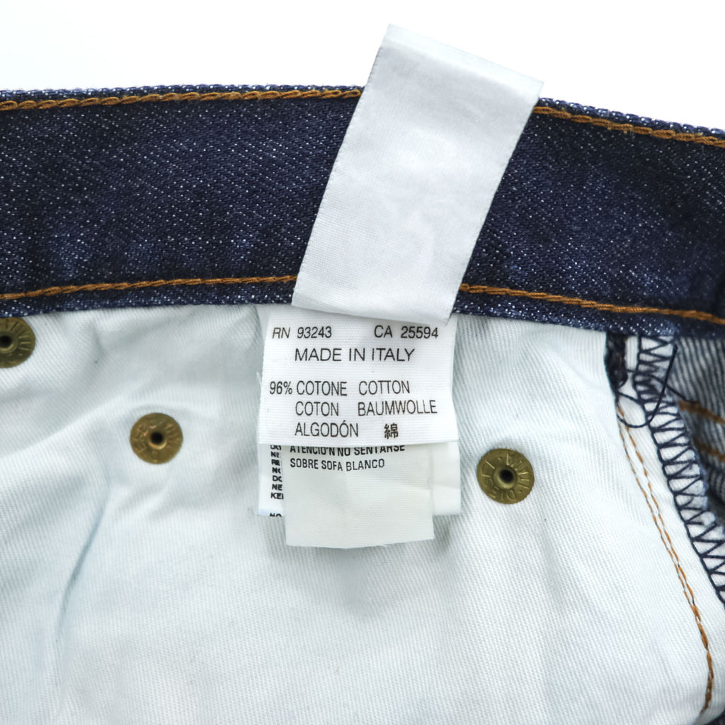 DIESEL イタリア製 00年代 ヴィンテージ デニムパンツ Luster ジーンズ M インディゴ ブルー ストレッチ 濃紺 ジップフライ
