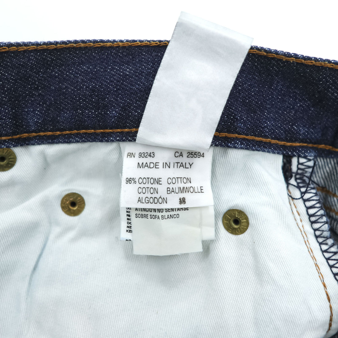 DIESEL イタリア製 00年代 ヴィンテージ デニムパンツ Luster ジーンズ M インディゴ ブルー ストレッチ 濃紺 ジップフライ