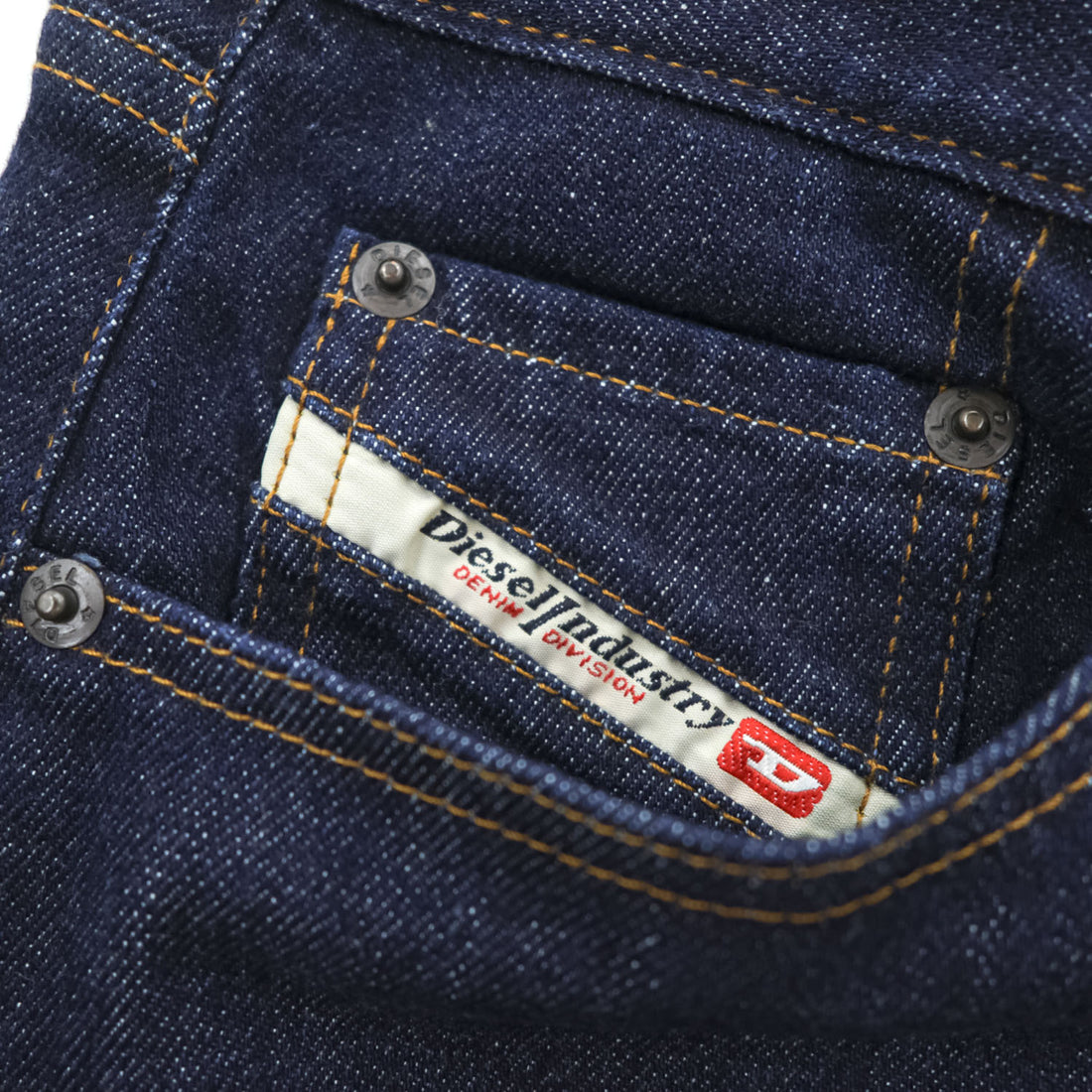 DIESEL イタリア製 00年代 ヴィンテージ デニムパンツ Luster ジーンズ M インディゴ ブルー ストレッチ 濃紺 ジップフライ