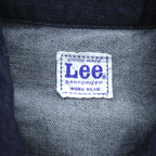 Lee Dark Indigo Denim Zip-Up Work Jacket Four Pocket