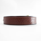 Polo Ralph Lauren Brown Italian Leather Belt Size 32/80 Pin Buckle