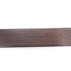 Polo Ralph Lauren Brown Italian Leather Belt Size 32/80 Pin Buckle