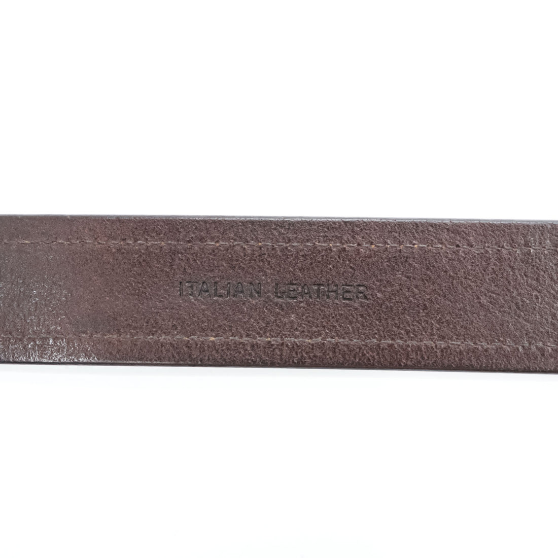 Polo Ralph Lauren Brown Italian Leather Belt Size 32/80 Pin Buckle