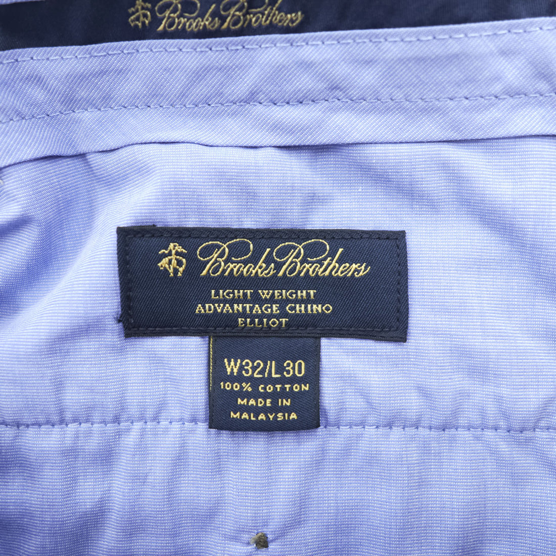 Brooks Brothers チノパンツ ADVANTAGE CHINO ELLIOT L ベージュ 2タック プリーツ ダブルカフス LIGHT WEIGHT