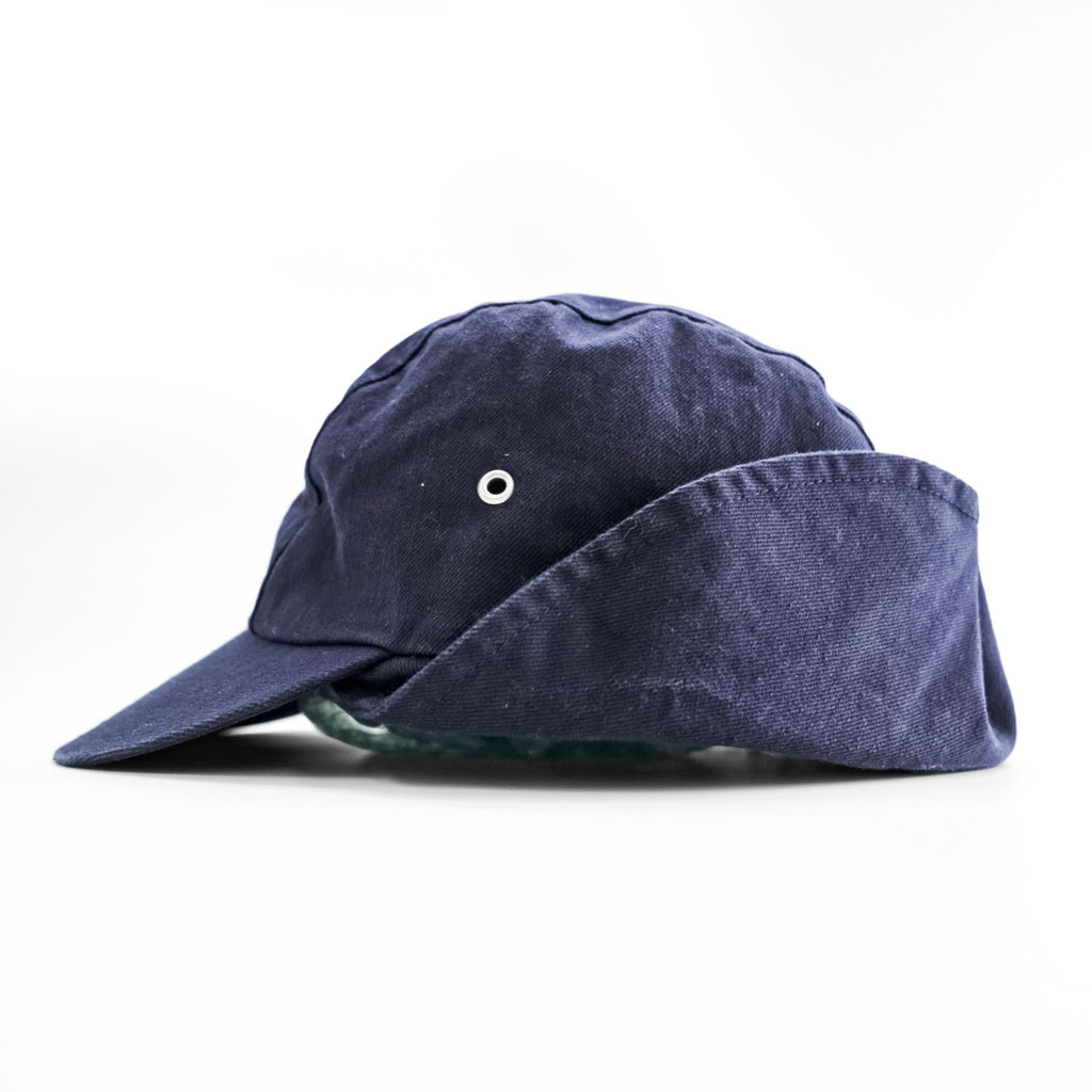 MHL x CA4LA 2018 Desert Cap Navy Cotton Military Neck Flap Hat Made in Japan