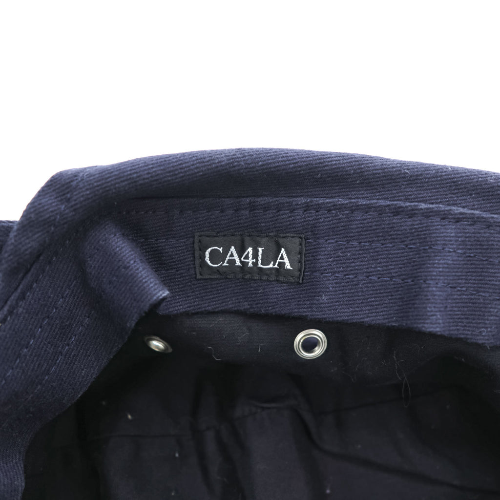 MHL x CA4LA 2018 Desert Cap Navy Cotton Military Neck Flap Hat Made in Japan