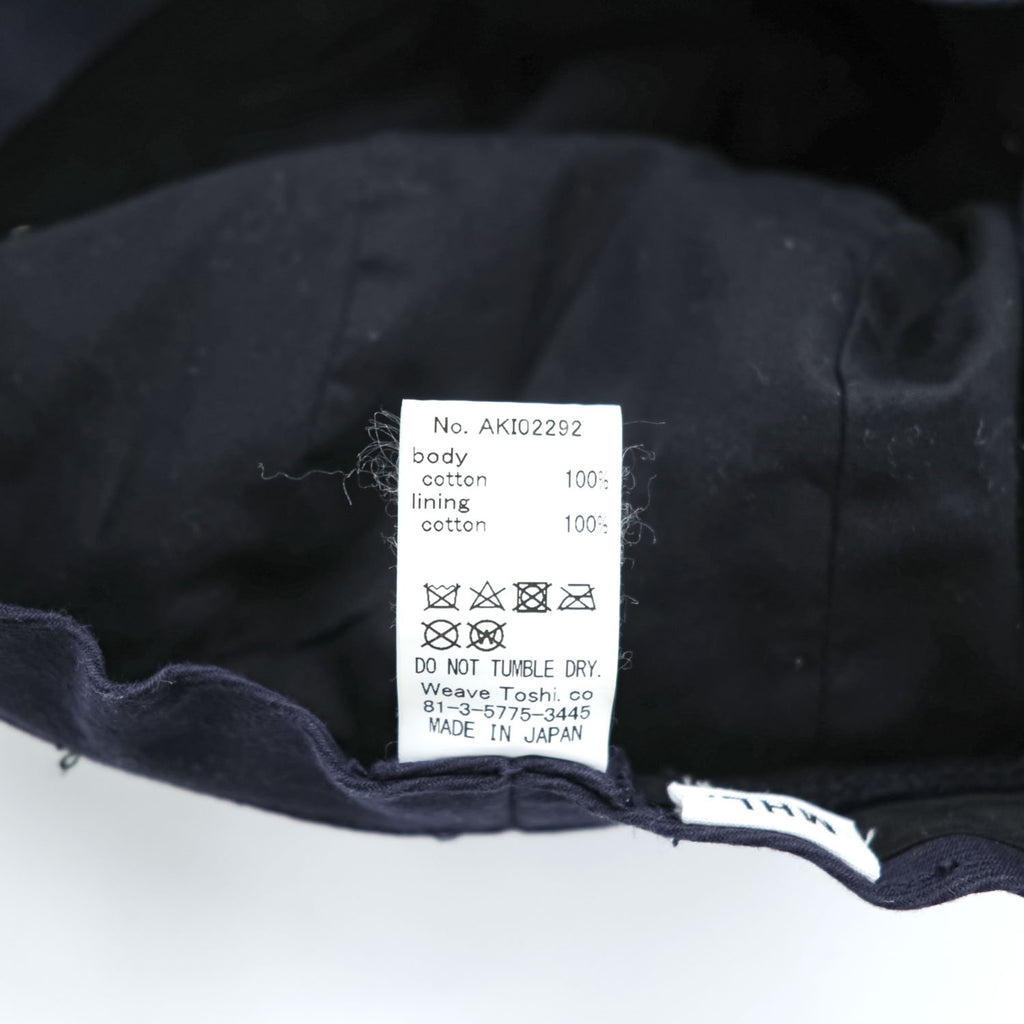 MHL x CA4LA 2018 Desert Cap Navy Cotton Military Neck Flap Hat Made in Japan