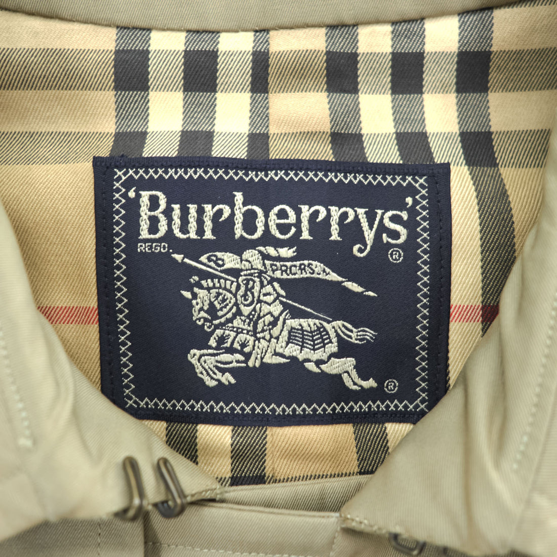 Burberrys 90年代 ヴィンテージ ダブルブレスト トレンチコート L ベージュ 裏地ノバチェック ベルト付 エポレット