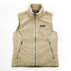 Patagonia 00年代 シンチラ SYNCHILLA リツール ボア フリースベスト S ベージュ 04年製 Re-Tool Vest 23087F4