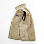 Patagonia 00年代 シンチラ SYNCHILLA リツール ボア フリースベスト S ベージュ 04年製 Re-Tool Vest 23087F4