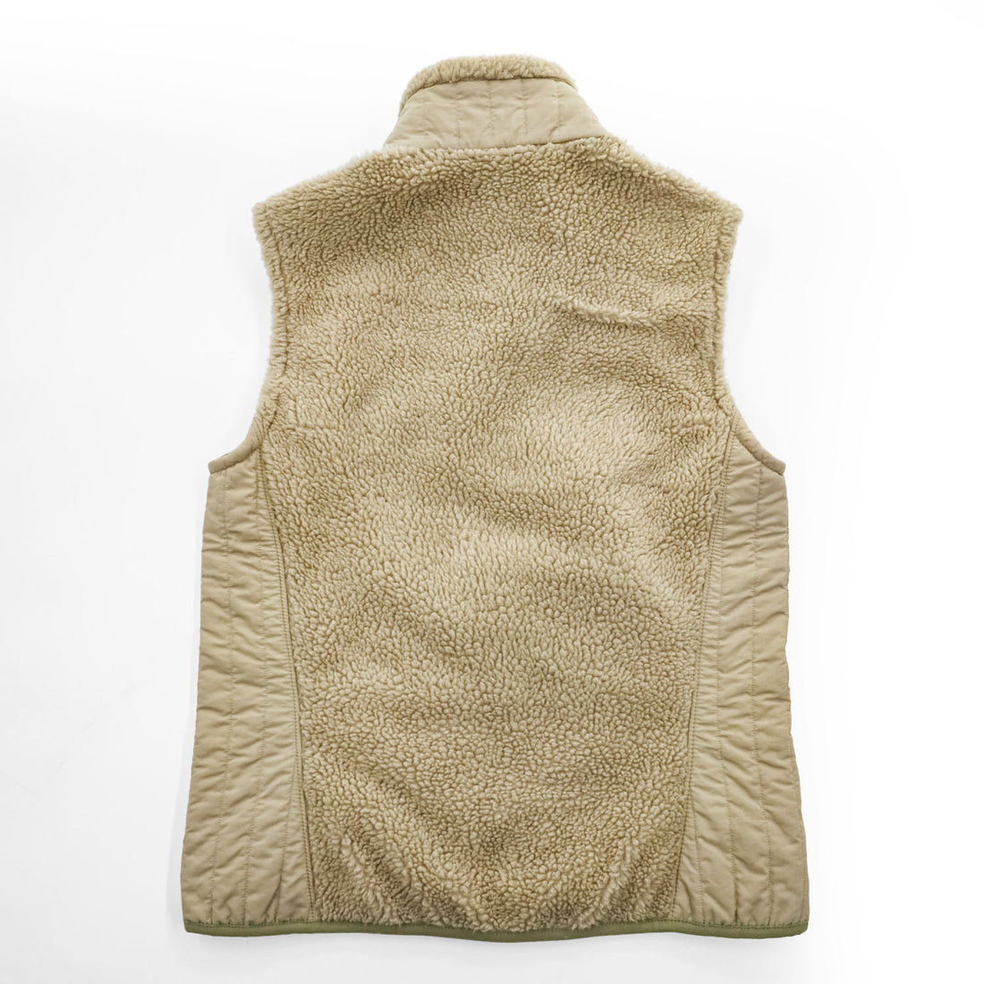 Patagonia 00年代 シンチラ SYNCHILLA リツール ボア フリースベスト S ベージュ 04年製 Re-Tool Vest 23087F4