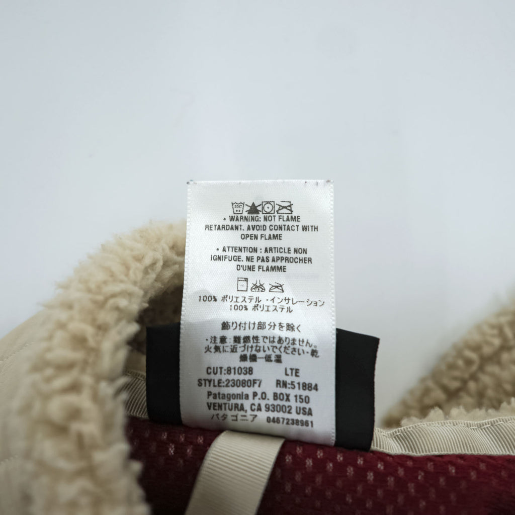 Patagonia 00年代 シンチラ SYNCHILLA リツール ボア フリースベスト S ベージュ 04年製 Re-Tool Vest 23087F4