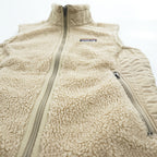 Patagonia 00年代 シンチラ SYNCHILLA リツール ボア フリースベスト S ベージュ 04年製 Re-Tool Vest 23087F4