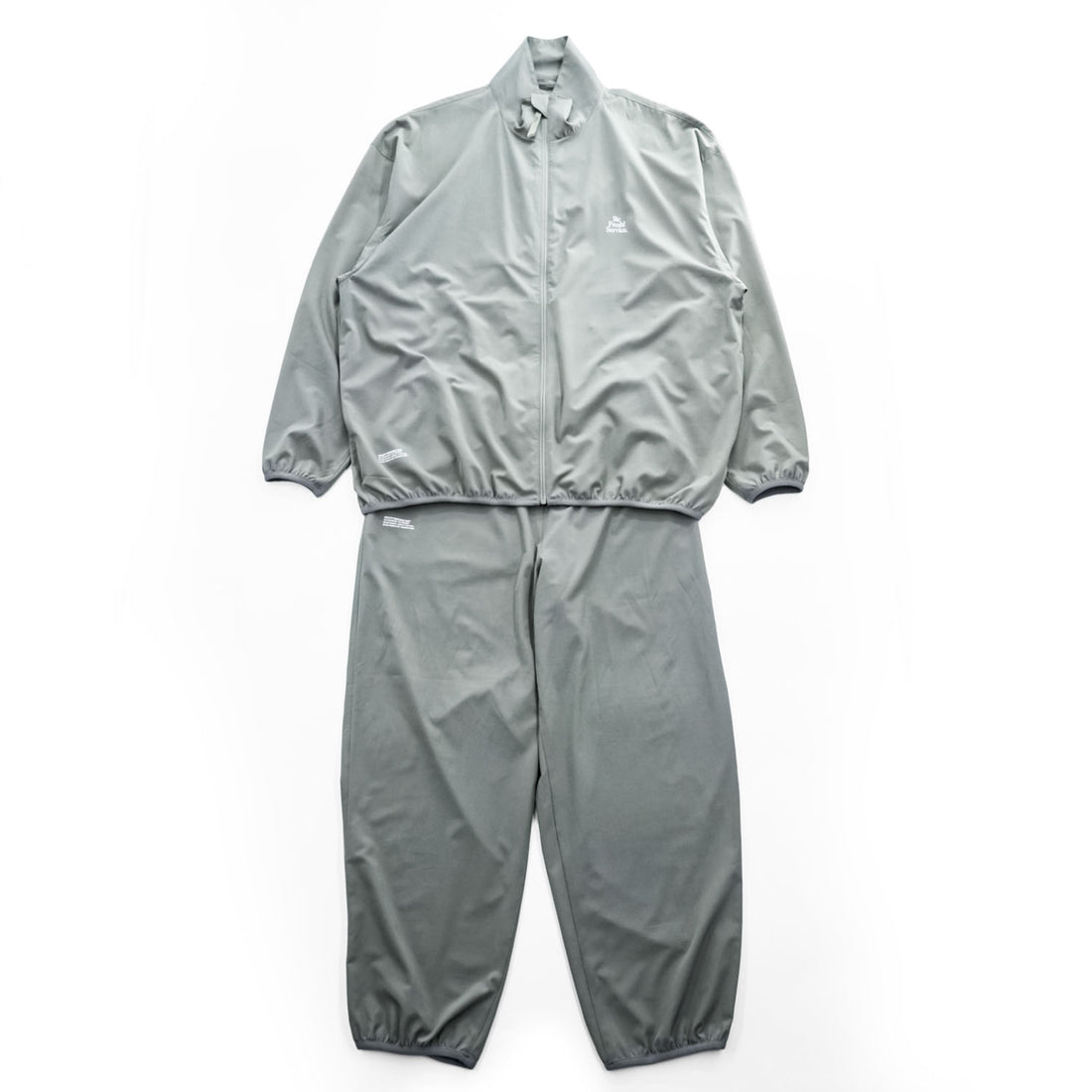 FreshService FSR241-60155 ReFresh!Service Zip-Up Jacket and Pants Set Gray L UTILITY PACKABLE SUIT 2020s