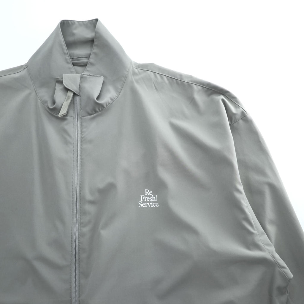 FreshService FSR241-60155 ReFresh!Service Zip-Up Jacket and Pants Set Gray L UTILITY PACKABLE SUIT 2020s