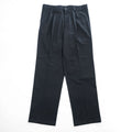 DOCKERS ( Levi's ) 00年代 ヴィンテージ チノパンツ L ブラック 2タック プリーツ PLEATED CLASSIC FIT
