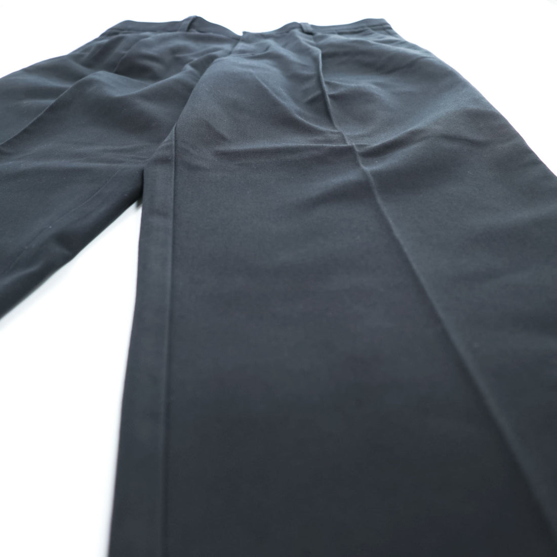DOCKERS ( Levi's ) 00年代 ヴィンテージ チノパンツ L ブラック 2タック プリーツ PLEATED CLASSIC FIT