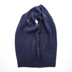 Polo Ralph Lauren 90年代 ヴィンテージ ケーブル編み Vネック ニットベスト L ネイビー スモールポニー ロゴ 刺繍