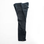 GUCCI イタリア製 コットンストレッチパンツ チノパンツ M ブラック 裾ボタンアジャスター RIDING 314405 XZ850