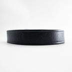 TORY 2280 English Bridle Leather Hook Buckle Belt Black Made in USA Size 32 Hoof Pick Belt
