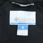 Columbia マウンテンパーカー 中綿 フードジャケット M ブラック グレー バイカラー ドローコード WM0026